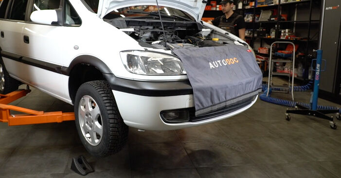 Modifica Dischi Freno su OPEL Zafira A (T98) 1.6 16V (F75) 2001 da solo