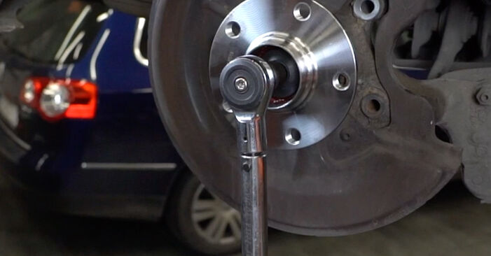 Wie lange braucht der Teilewechsel: Radlager am Audi A3 8P 2012 - Einlässliche PDF-Wegleitung