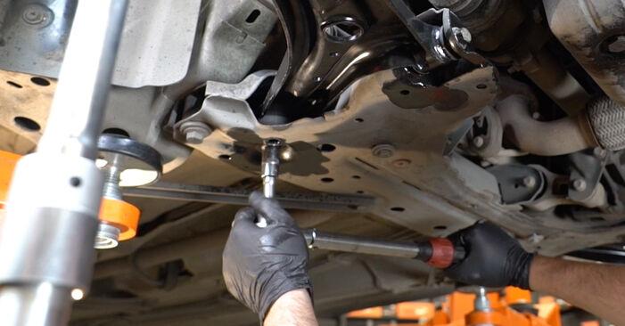 Combien de temps dure le remplacement : Bras de Suspension sur Ford Fiesta 6 2016 - manuel PDF informatif