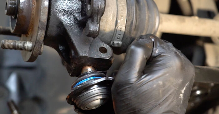 Wie FORD FIESTA 1.4 LPG 2012 Radlager ausbauen - Einfach zu verstehende Anleitungen online