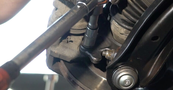 Wie FORD FIESTA 1.4 LPG 2012 Radlager ausbauen - Einfach zu verstehende Anleitungen online