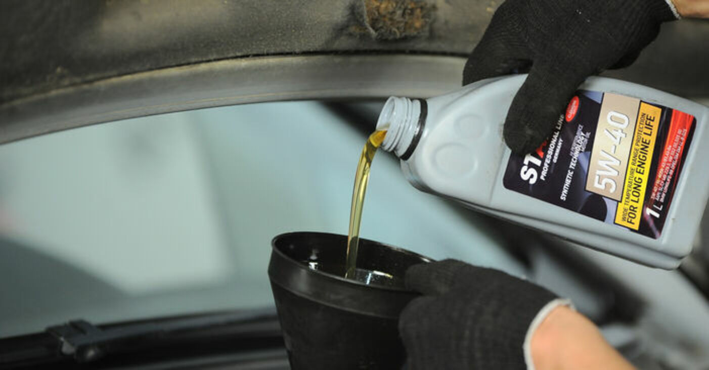 Jak wymienić oleju silnikowego i filtra w VW Sharan 1