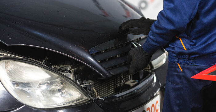 Jak wymienić oleju silnikowego i filtra w Mercedes W168