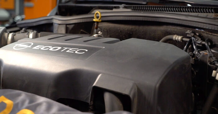 Schritt-für-Schritt-Anleitung zum selbstständigen Wechsel von Opel Corsa C 2003 1.7 DTI (F08, F68) Ölfilter
