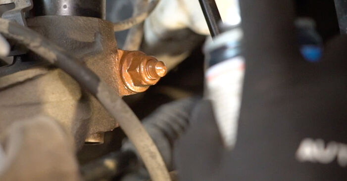 How to remove VW CADDY 1.6 2008 Shock Absorber - online easy-to-follow instructions