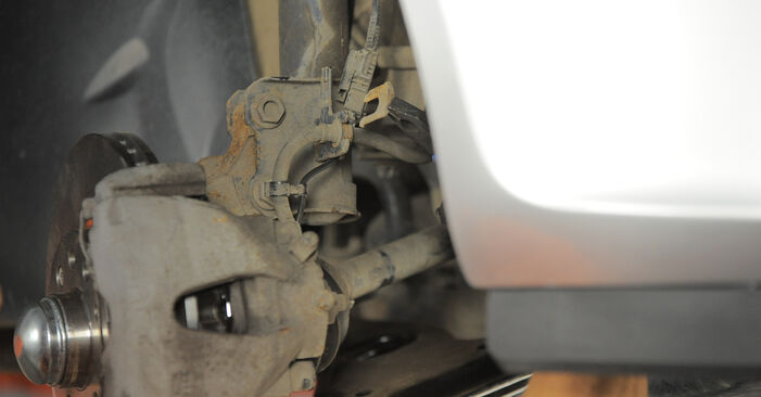 Wie schwer ist es, selbst zu reparieren: Stoßdämpfer Opel Astra H Caravan 1.6 (L35) 2010 Tausch - Downloaden Sie sich illustrierte Anleitungen