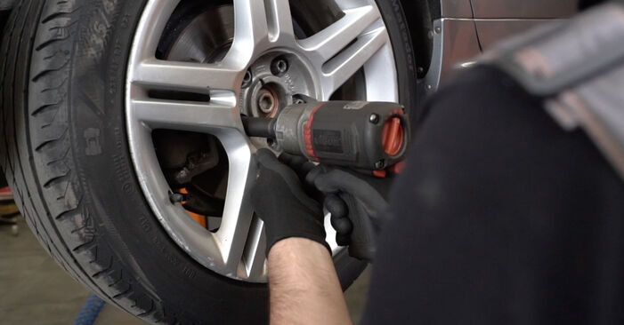 How to remove AUDI A4 2.0 2008 Brake Pads - online easy-to-follow instructions