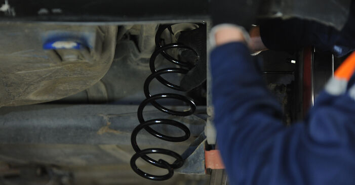 DIY replacement of Springs on VW Lupo (6X1, 6E1) 1.4 2004 is not an issue anymore with our step-by-step tutorial
