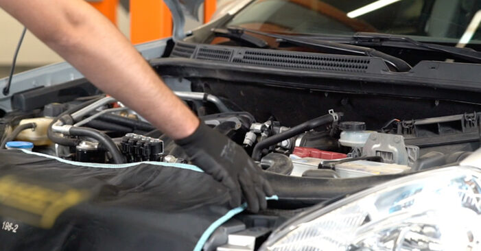 How to replace NISSAN Qashqai / Qashqai +2 I (J10, NJ10) 1.5 dCi 2007 Spark Plug - step-by-step manuals and video guides