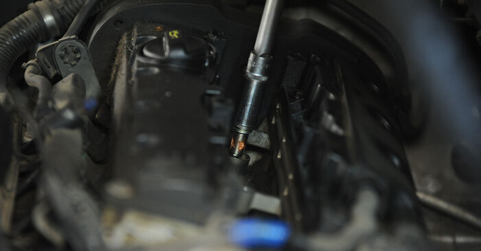 Replacing Spark Plug on Peugeot 406 Saloon 2005 2.0 HDI 110 by yourself