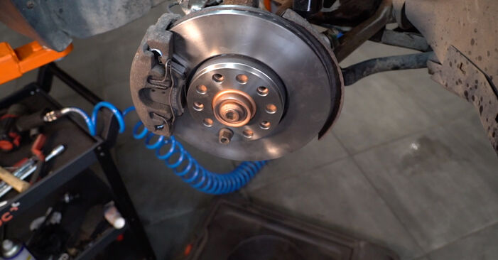 Changing of Brake Calipers on Passat 3B6 2002 won't be an issue if you follow this illustrated step-by-step guide