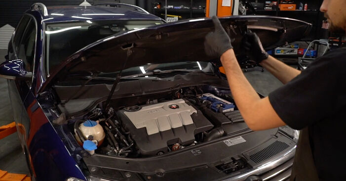 VW PASSAT 2.0 TDI 16V Ölfilter ausbauen: Anweisungen und Video-Tutorials online