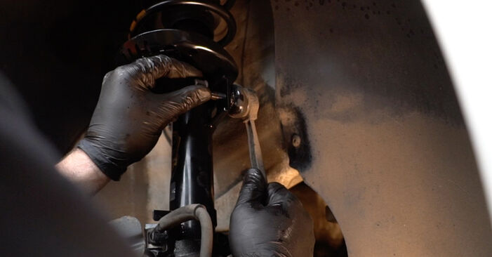 Wie man Stoßdämpfer am VW Polo 5 Limousine 2009 ersetzt - Kostenfreie PDF- und Videotipps