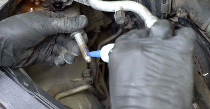 Wasserpumpe + Zahnriemensatz Ford Fiesta Mk6 1.6 TDCi 2010 wechseln: Kostenlose Reparaturhandbücher