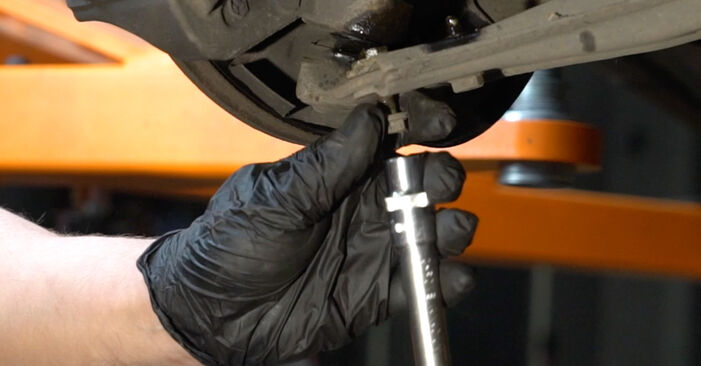 How to remove SEAT IBIZA 1.4 TDI 2006 Shock Absorber - online easy-to-follow instructions