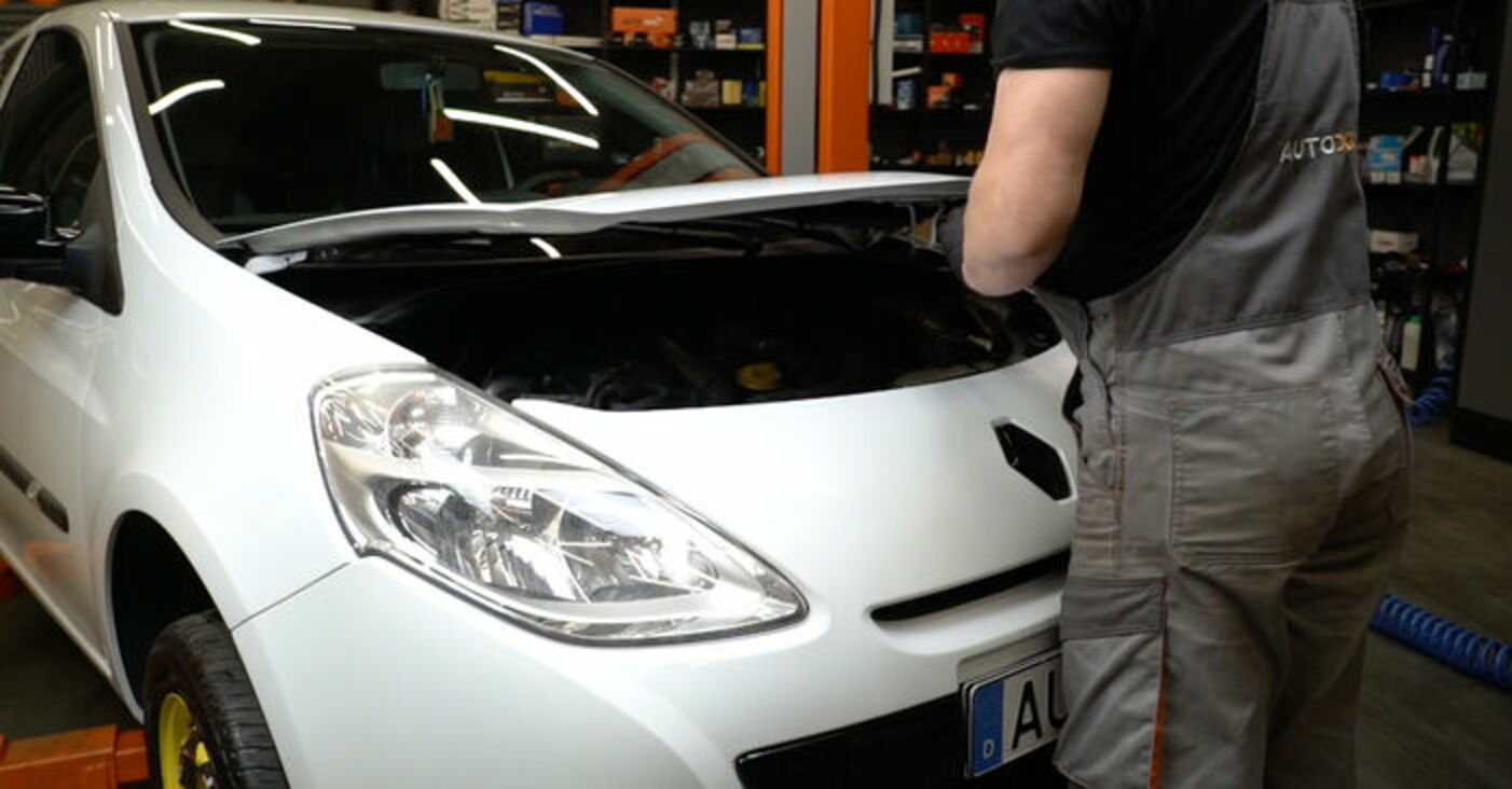 Jak wymienić filtr powietrza w Renault Clio 3 poradnik