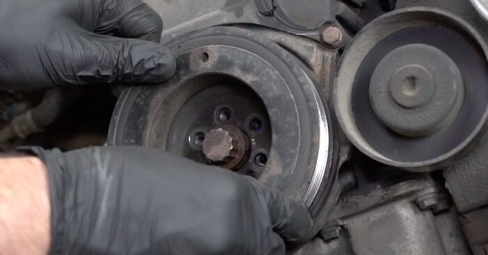 Replacing Water Pump + Timing Belt Kit on Audi A4 B7 2004 2.0 TDI 16V by yourself