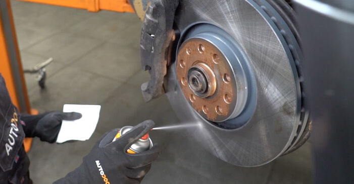 How to remove AUDI A4 2.0 2008 Brake Discs - online easy-to-follow instructions