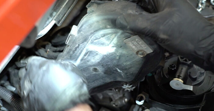 How to change Water Pump + Timing Belt Kit on Peugeot 307 SW 2002 - free PDF and video manuals