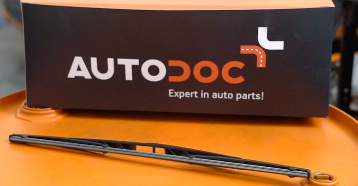 How to change Wiper Blades on Peugeot 207 Hatchback 2006 - free PDF and video manuals