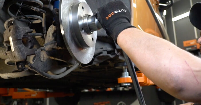 Changing of Brake Discs on Peugeot 207 Hatchback 2014 won't be an issue if you follow this illustrated step-by-step guide