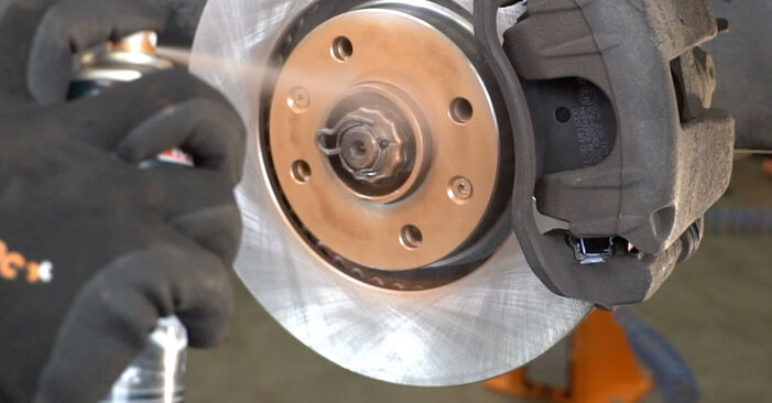 Step-by-step recommendations for DIY replacement Peugeot 207 Hatchback 2009 1.6 16V VTi Brake Discs