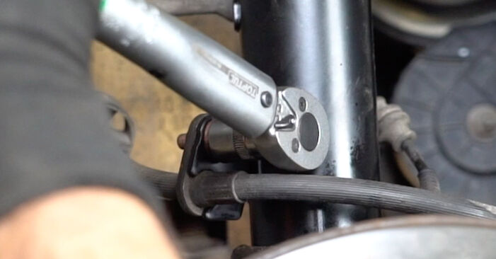 Wie schwer ist es, selbst zu reparieren: Stoßdämpfer Peugeot 207 WA 1.6 16V RC 2012 Tausch - Downloaden Sie sich illustrierte Anleitungen