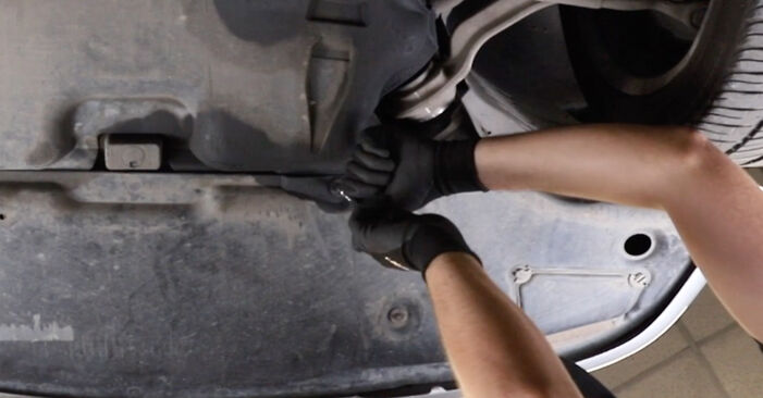 Wie schwer ist es, selbst zu reparieren: Motorlager Mercedes W211 E 320 CDI 3.0 (211.022) 2008 Tausch - Downloaden Sie sich illustrierte Anleitungen