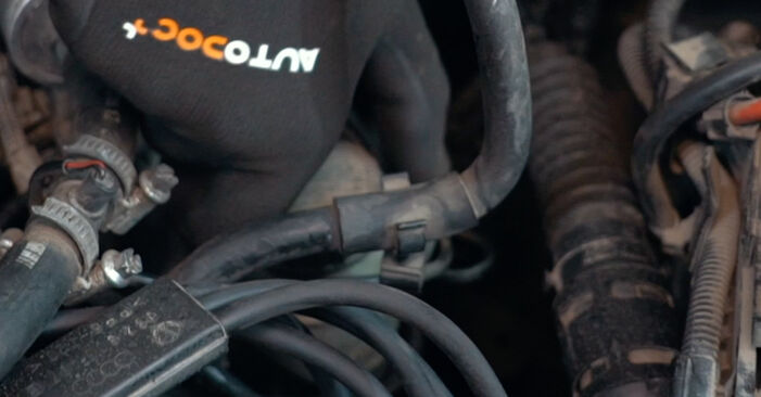 VW POLO 1995 Bremsbeläge Schrittweise Anleitungen zum Wechsel von Autoteilen