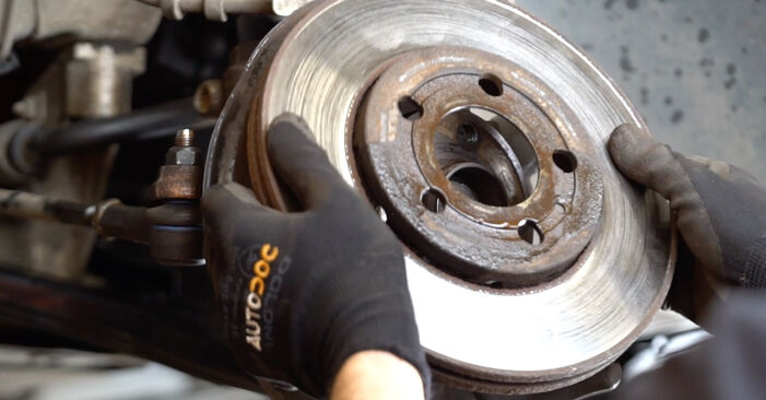 Polo Hatchback (6R1, 6C1) 1.2 TSI 2020 Brake Discs DIY replacement workshop manual