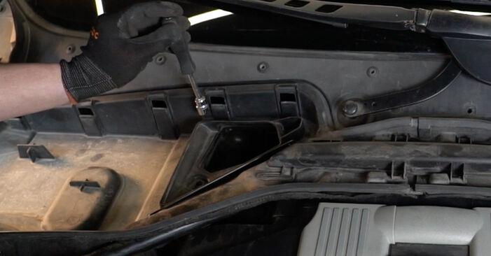 Hinweise des Automechanikers zum Wechseln von BMW X5 (E70) xDrive30d 3.0 2012 Luftfilter