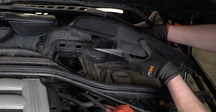 Luftfilter Ihres BMW E91 325d 3.0 2012 selbst Wechsel - Gratis Tutorial