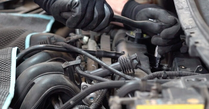 Ford B-Max JK 1.6 TDCi 2014 Zündkerzen wechseln: Kostenfreie Reparaturwegleitungen