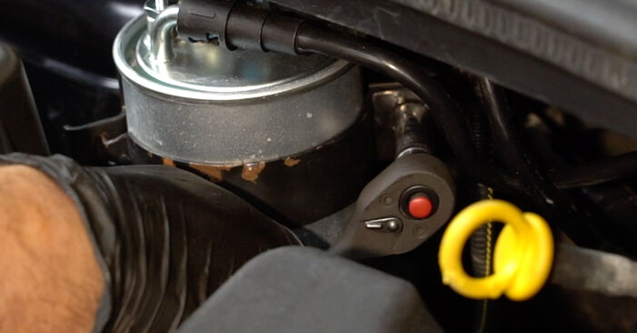 Wie Kraftstofffilter Opel Corsa E x15 1.4 (08, 68) 2014 tauschen - Kostenlose PDF- und Videoanleitungen