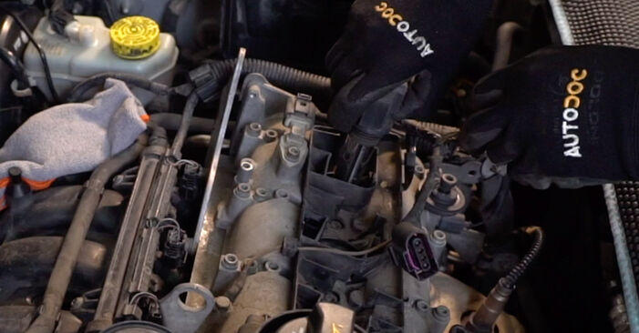 How to remove SKODA OCTAVIA 1.8 T 2002 Spark Plug - online easy-to-follow instructions