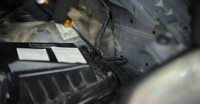 Come cambiare Filtro Carburante su Nissan Primera P12 Hatchback 2002 - manuali PDF e video gratuiti
