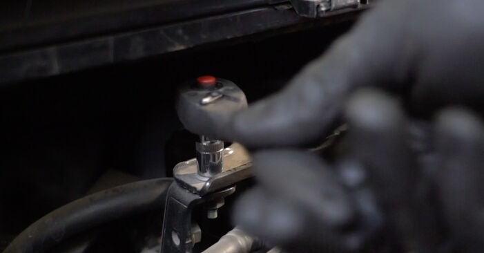 Come sostituire FORD Fiesta Mk6 Van 1.4 TDCi 2010 Filtro Carburante - manuali passo passo e video guide