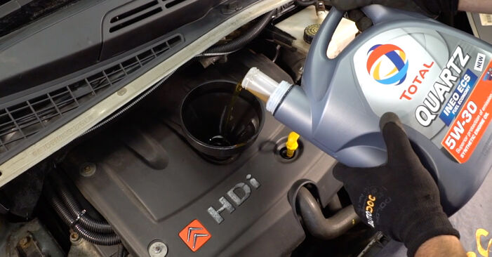 Come cambiare Filtro Olio su CITROËN Xsara Van / Hatchback (N3_) 2002 - suggerimenti e consigli