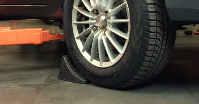 Stoßdämpfer Ford Fiesta Mk5 Kastenwagen 1.6 TDCi 2005 wechseln: Kostenlose Reparaturhandbücher