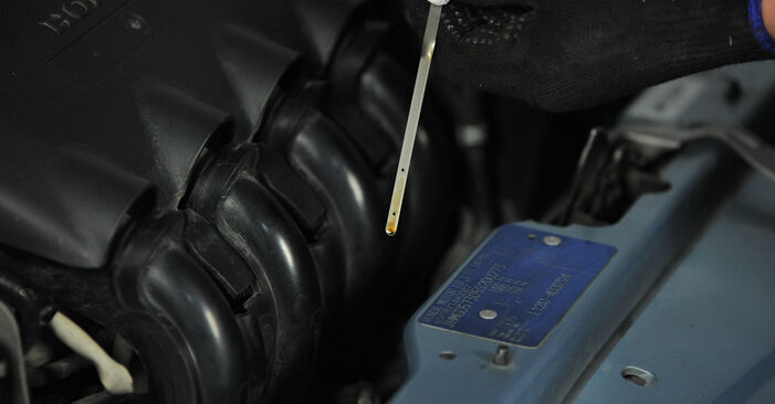 Zalecenia krok po kroku dotyczące samodzielnej wymiany Honda CR-V IV 2014 2.0 (RE5) Filtr oleju