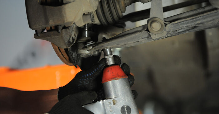 Replacing Suspension Ball Joint on Skoda Octavia 1u5 2008 1.9 TDI by yourself