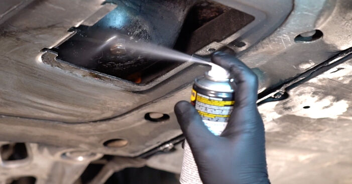 Wie BMW X1 sDrive20d 2.0 2013 Ölfilter ausbauen - Einfach zu verstehende Anleitungen online