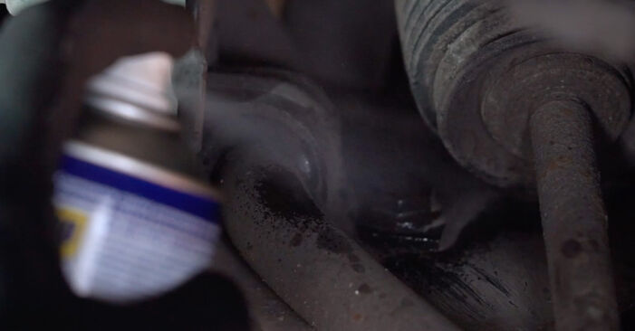 How to remove VW TRANSPORTER 1.9 D 1994 Anti Roll Bar Bushes - online easy-to-follow instructions