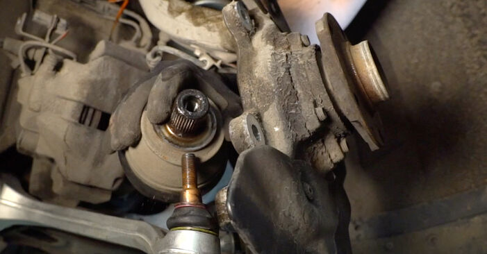 Changing of Wheel Bearing on Audi A6 C6 Avant 2006 won't be an issue if you follow this illustrated step-by-step guide