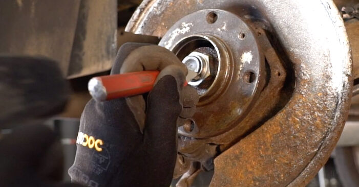 How to change Wheel Bearing on PEUGEOT 1007 (KM_) 2005 - free PDF and video manuals
