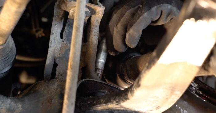 How to remove PEUGEOT 206 1.6 HDi 110 2006 Control Arm - online easy-to-follow instructions