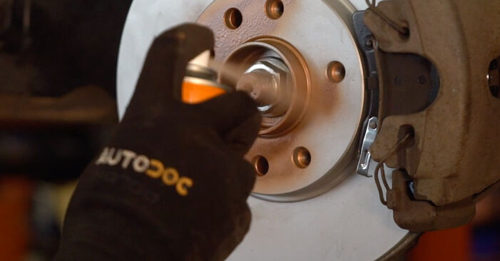 Changing Brake Calipers on OPEL Meriva A (X03) 1.6 (E75) 2006 by yourself
