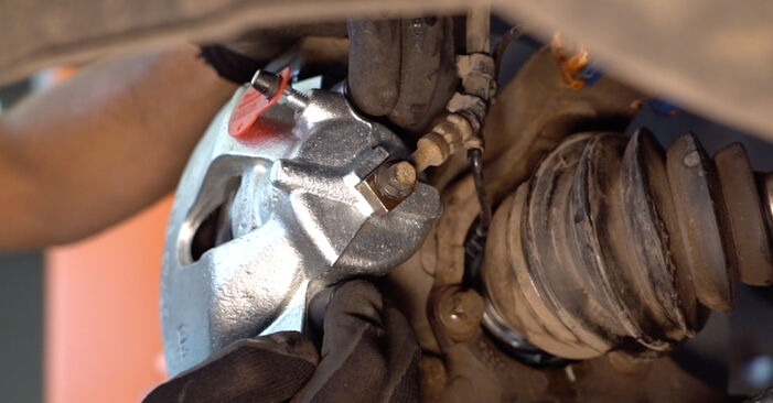 Replacing Brake Calipers on Opel Combo C 2011 1.3 CDTI 16V by yourself
