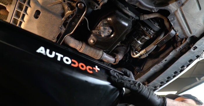 Cómo reemplazar Filtro de Aceite en un AUDI A1 Hatchback (8X1, 8XK) 1.6 TDI 2011 - manuales paso a paso y guías en video