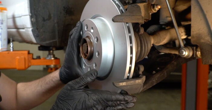 How to change Brake Discs on Audi A3 8P 2003 - free PDF and video manuals